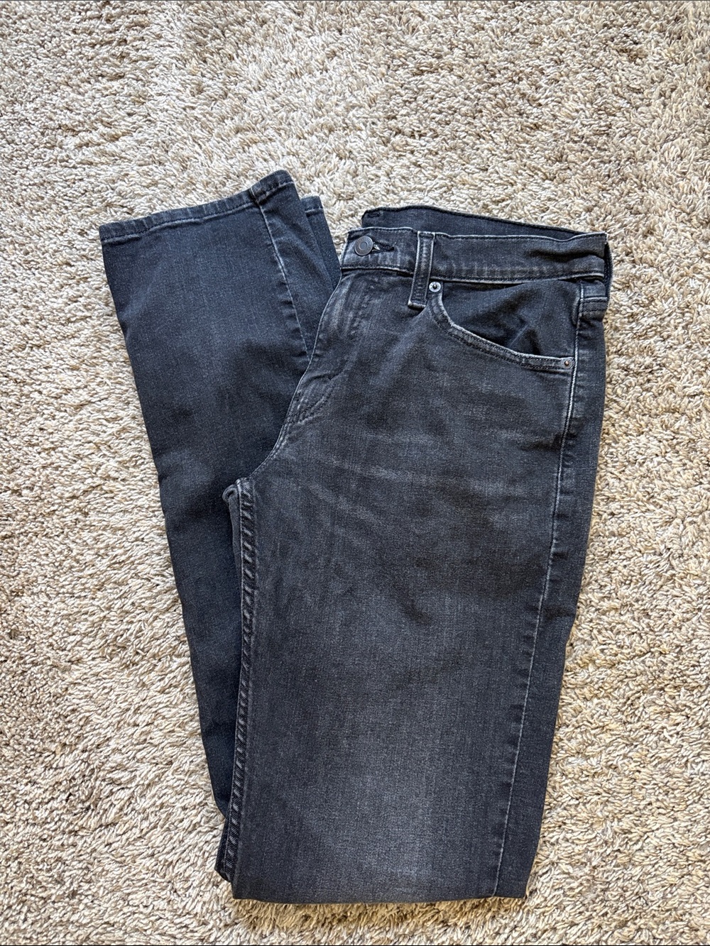 Levi's 511 Straight Black Wash Men's Jeans 32X36